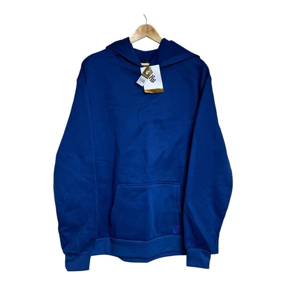 Rocawear‎ Blue  hoodie, streetwear style hoodie Large